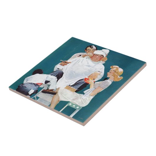 Volledige behandeling tegeltje (Zijkant)