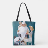 Volledige behandeling tote bag (Achterkant)