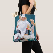 Volledige behandeling tote bag (Dichtbij)