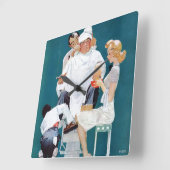 Volledige behandeling vierkante klok (Hoek)