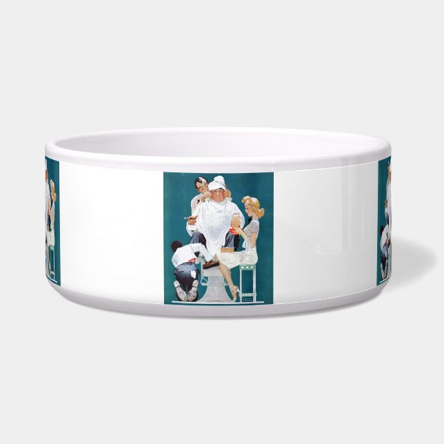 Volledige behandeling voerbakje (Voorkant)