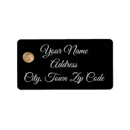 Volledige bewegende Adresetiketten Etiket