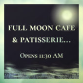 Volledige bewegende Natuur Verwijderbaar vinylvens Raamsticker (Vel 3)