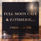 Volledige bewegende Natuur Verwijderbaar vinylvens Raamsticker (Vel 2)