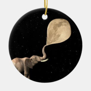 Volledige beweging opblazen keramisch ornament