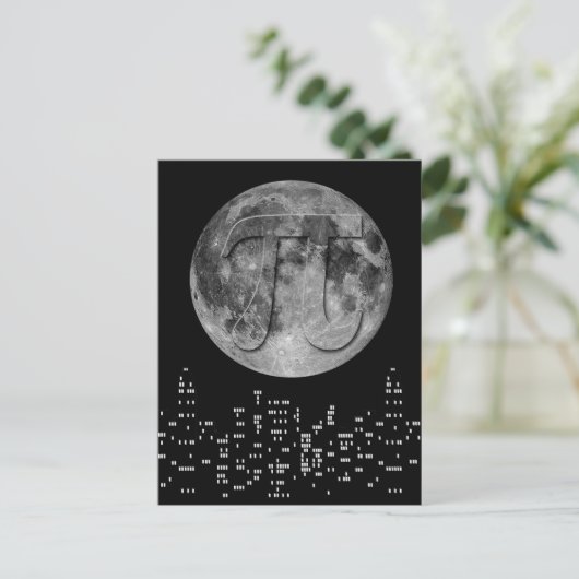 Volledige bewegingspi in de lucht briefkaart (Staand voorkant)