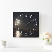 Volledige bewegingsvrijheid vierkante klok (Huis)