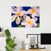 Volledige bloem poster (Thuiskantoor)