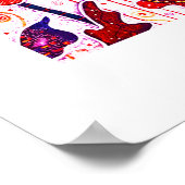 VOLLEDIGE BLOEMSTROMEN POSTER (Hoek)