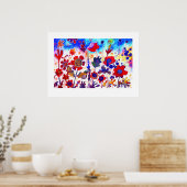 VOLLEDIGE BLOEMSTROMEN POSTER (Keuken)