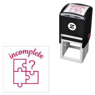 Volledige bouwblokclassificatie zelfinktende stempel