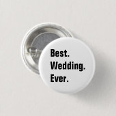 Volledige  bruiloft ronde button 3,2 cm (Voorkant /achterkant)