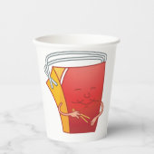 Volledige Chinese voedselcontainer Papieren Bekers (Voorkant)