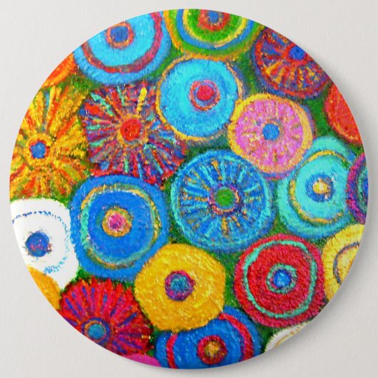 Volledige cirkelvormige Button (Voorkant)