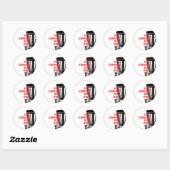 Volledige Contact Disc Golf Sticker (Vel)