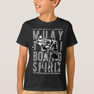 Volledige Contact Thaise Boksen Vereniging van Ame T-shirt