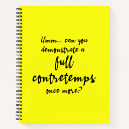 Volledige Contretemps Meyer Lemon Notitieboek