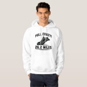 Volledige Crazy 26,2 Miles Hoodie (Voorkant volledig)