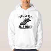 Volledige Crazy 26,2 Miles Hoodie (Voorkant)
