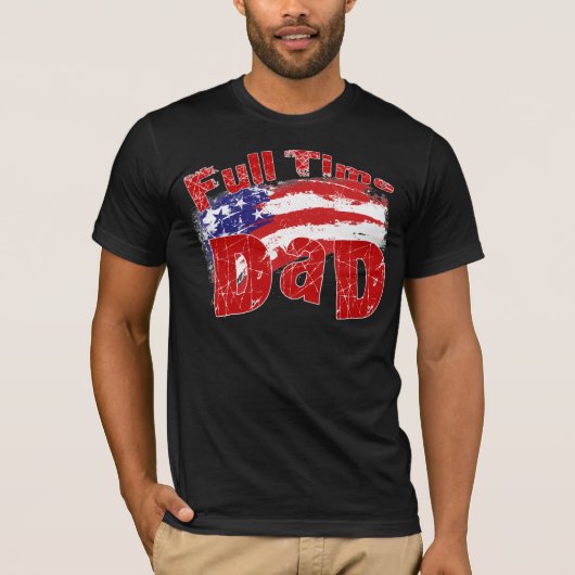 VOLLEDIGE DAD-VLAG T-SHIRT (Voorkant)