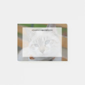 Volledige de tekstbekleding van de douanefoto met  post-it® notes (Voorkant)