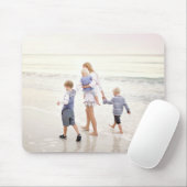 Volledige foto Aangepast Afbeelding Upload Muismat (Met muis)