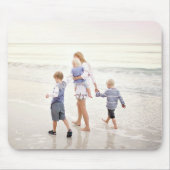 Volledige foto Aangepast Afbeelding Upload Muismat (Voorkant)