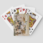 Volledige Foto Aangepaste Beste Familie Ooit Colla Pokerkaarten (Achterkant)