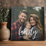 Volledige foto - aangepaste tekst uit de scriptfam tegeltje<br><div class="desc">Een leuke manier om herinneringen vast te leggen en te delen met vrienden. Voeg een foto en je favoriete bijschrift toe om een cool cadeau voor vrienden te maken. Een tweede regel tekst is beschikbaar om het jaar op te nemen of om andere tekst toe te voegen.</div>