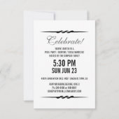 Volledige Foto Afstuderen Foto met Script Text Kaart (Achterkant)