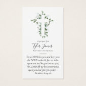 Volledige foto Baptism Prayer Kaart (Achterkant)