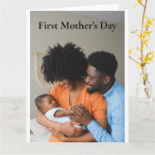 Volledige foto eerste Moederdag Kaart 2023 (Gele Bloem)
