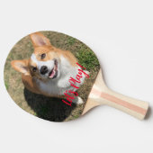 Volledige foto en tekst op maat tafeltennisbatje (Zijkant)