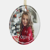 Volledige foto-indeling tot een minimum en moderne keramisch ornament (Rechts)