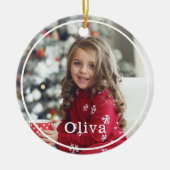 Volledige foto-indeling tot een minimum en moderne keramisch ornament (Voorkant)