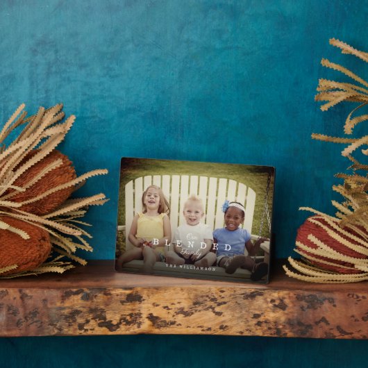 Volledige foto-indeling voor onze gemengde familie fotoplaat (Zijkant)