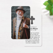 Volledige foto Memorial Prayer Kaart (Bureau)