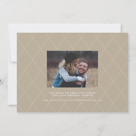 Volledige foto met briefing Weddenschap Save the D Save The Date (Achterkant)