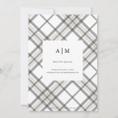 Volledige Foto Modern Sla de datum op Save The Date (Achterkant)