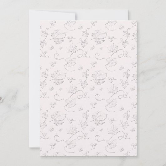 Volledige foto Moderne Geboorteaankondiging Roze Aankondiging (Achterkant)