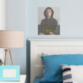 Volledige foto-overlay Afstudeerder Typografie Folie Afdrukken (Insitu (Slaapkamer))