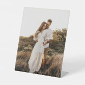 Volledige foto reclamebord met voetstuk (Voorkant)