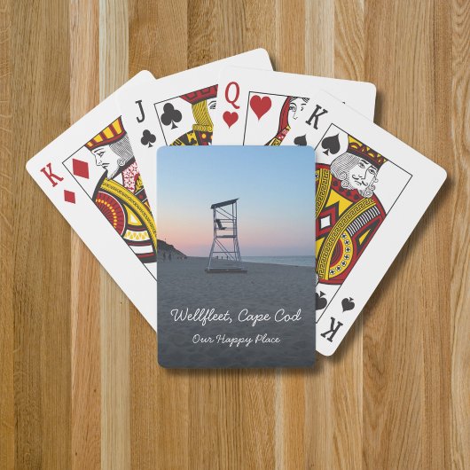 Volledige foto sjabloon script familie herinnering pokerkaarten