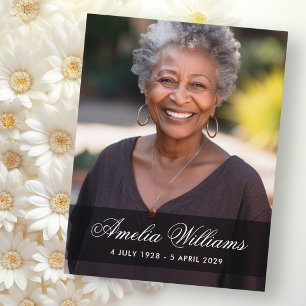 Volledige foto sympathie rouwbeklag dank u bedankkaart