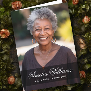 Volledige foto sympathie rouwbeklag dank u gevouwe kaart