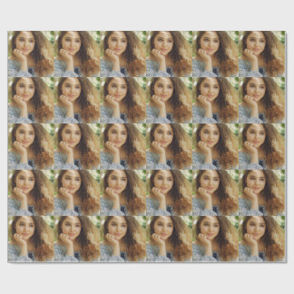 Volledige foto-upload cadeaupapier