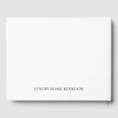 Volledige foto Vakantiehuis Gastenboek (Achterkant)