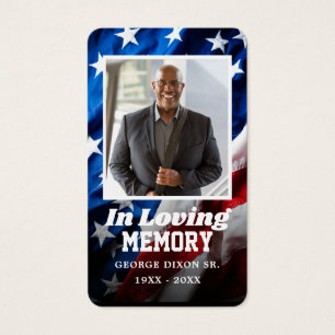 Volledige foto van patriottische gebeden Kaart