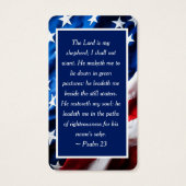 Volledige foto van patriottische gebeden Kaart (Achterkant)