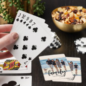 Volledige foto - Verticale aangepaste script famil Pokerkaarten (Insitu)